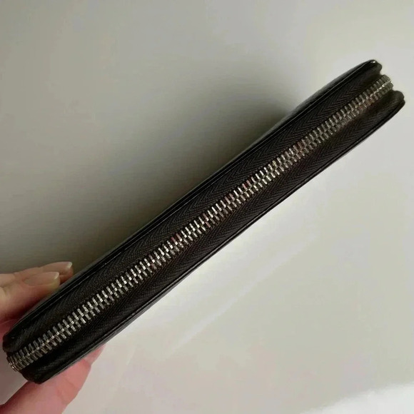 Gucci Diamante Leather Round Zipper Long Wallet - Picture 4 of 8